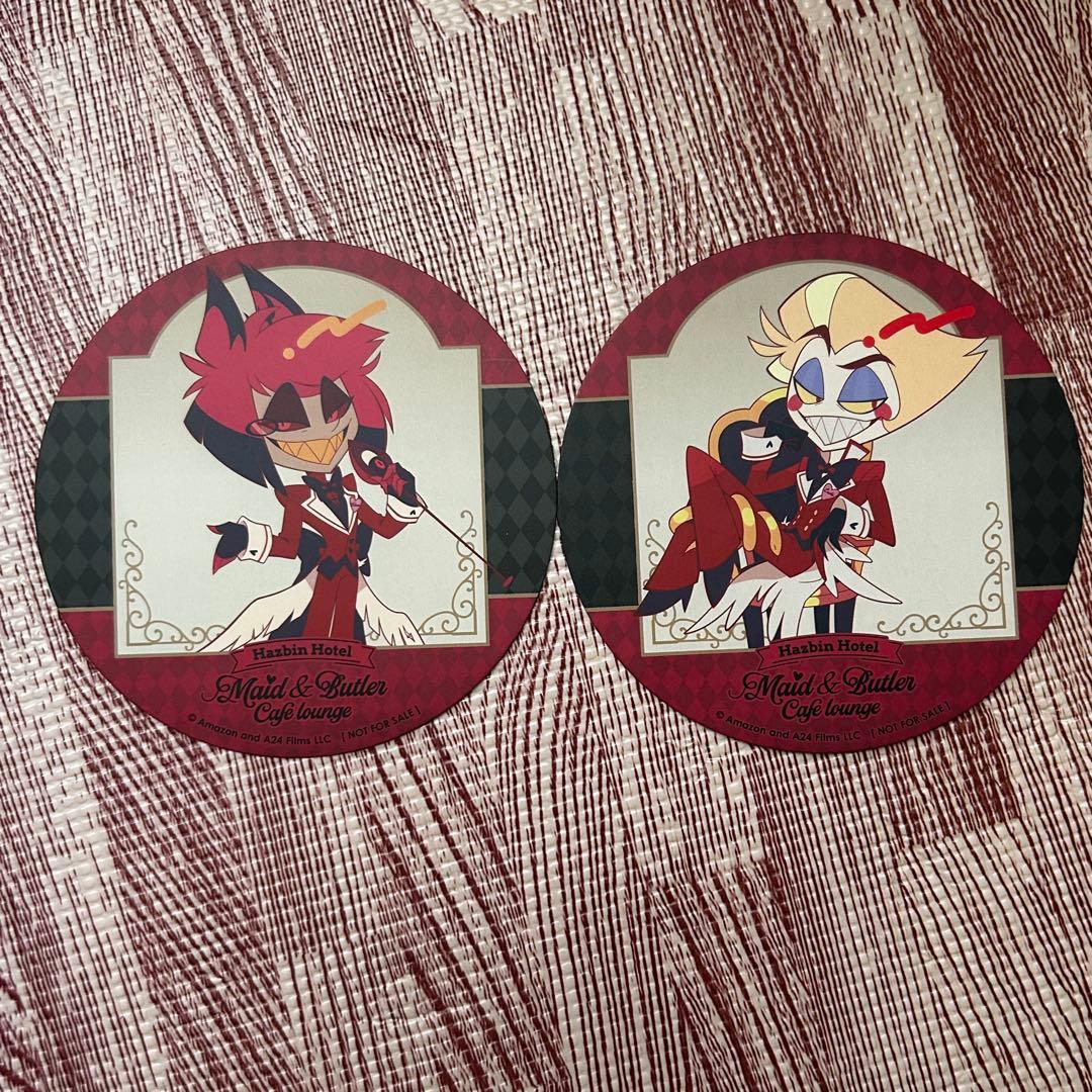 ハズビンホテル アラスター ルシファー コースター 2枚セット - メルカリ