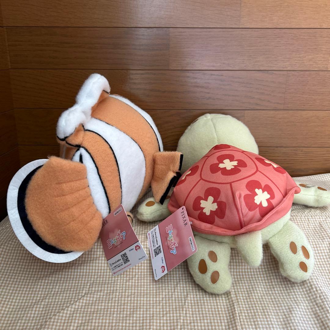 新品未使用】ファインディング・ニモ ミルキーボアBIGぬいぐるみ 全2種