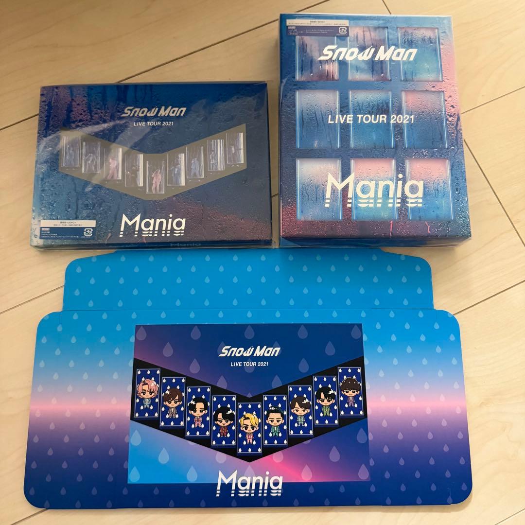 Man Mania LIVETOUR2021 初回盤 通常盤 特典付き スノマニ2021円盤化！】初回盤・通常盤の収録内容まとめ｜Snow Man