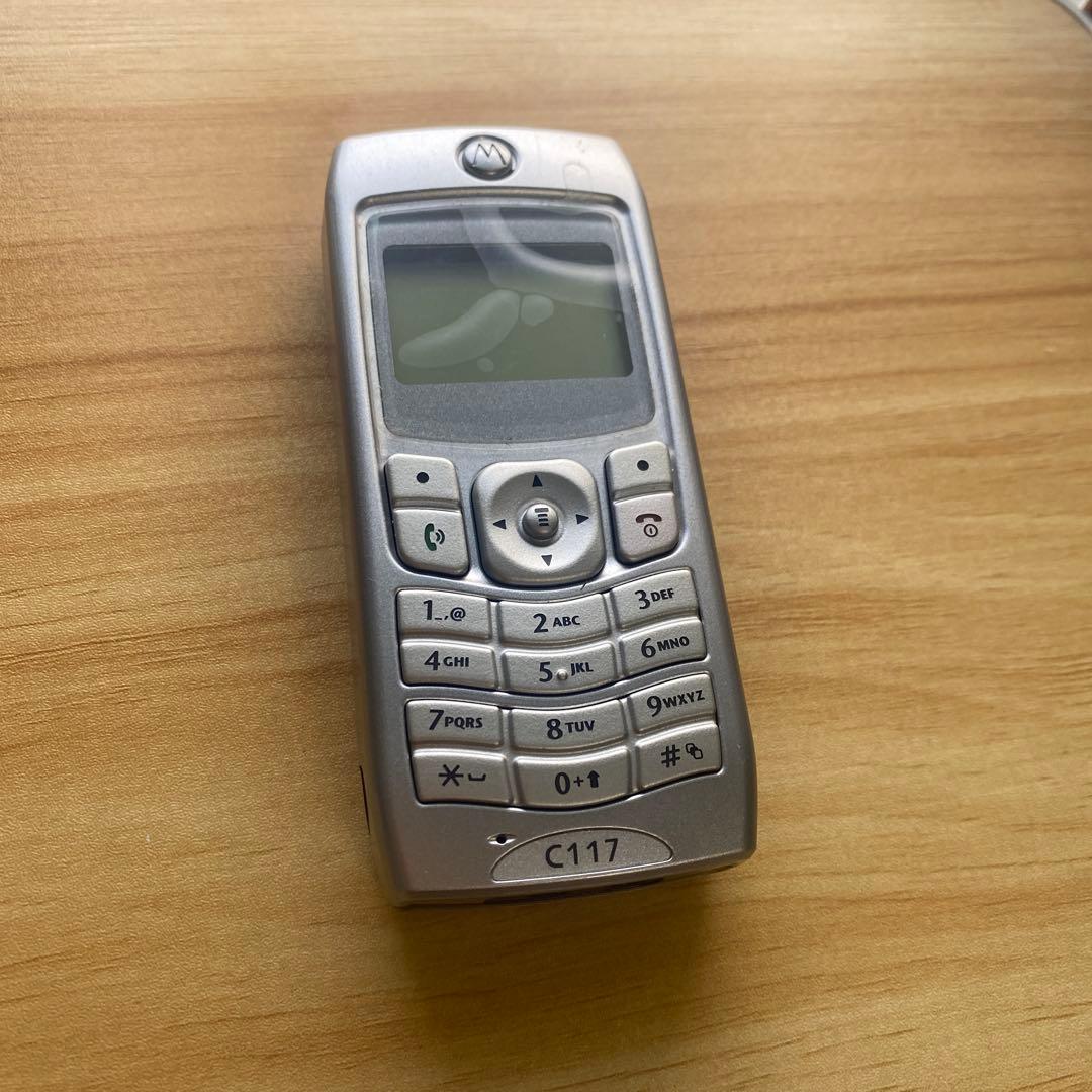 【美品】Motorola C117 本体のみ【動作確認していません】 明けましておめでとうございます！ 2026年も、 motorolaをよろしく