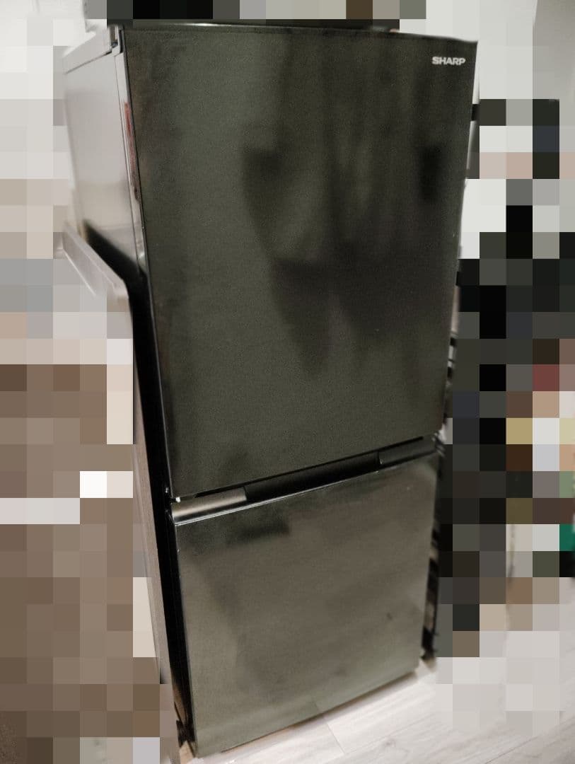 【8/29発送予定】SHARP冷蔵庫 152L SHARP（シャープ） 冷蔵庫 一人暮らし 冷蔵庫 152L グレー ホワイト SJ