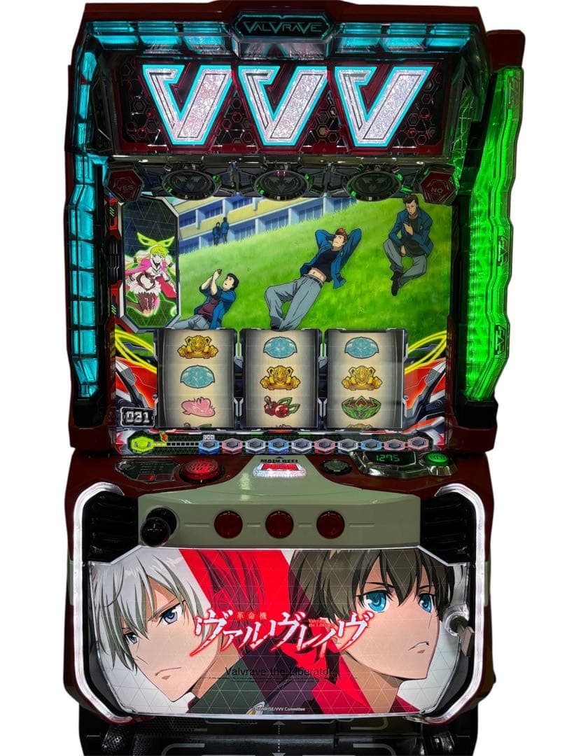 送料込】革命機ヴァルヴレイヴ パチスロ 実機 直接引取可 - メルカリ