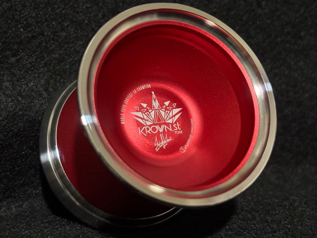 C3yoyodesign Krown.st 7068 RED 美品 廃盤 絶版 ハイエンドモデル “KROWN.st 7068” | C3yoyodesign 日本語公式