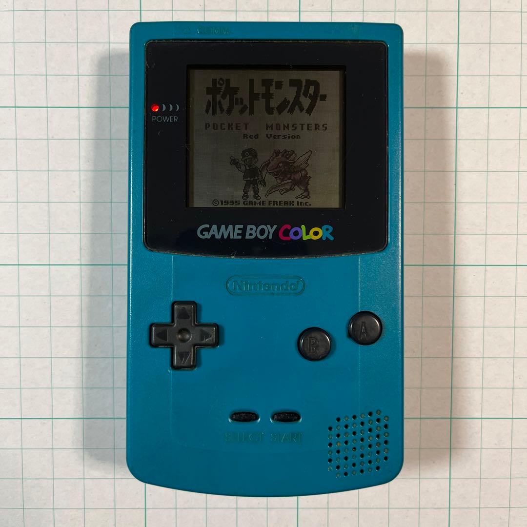 Nintendo ゲームボーイカラー ブルー - メルカリ