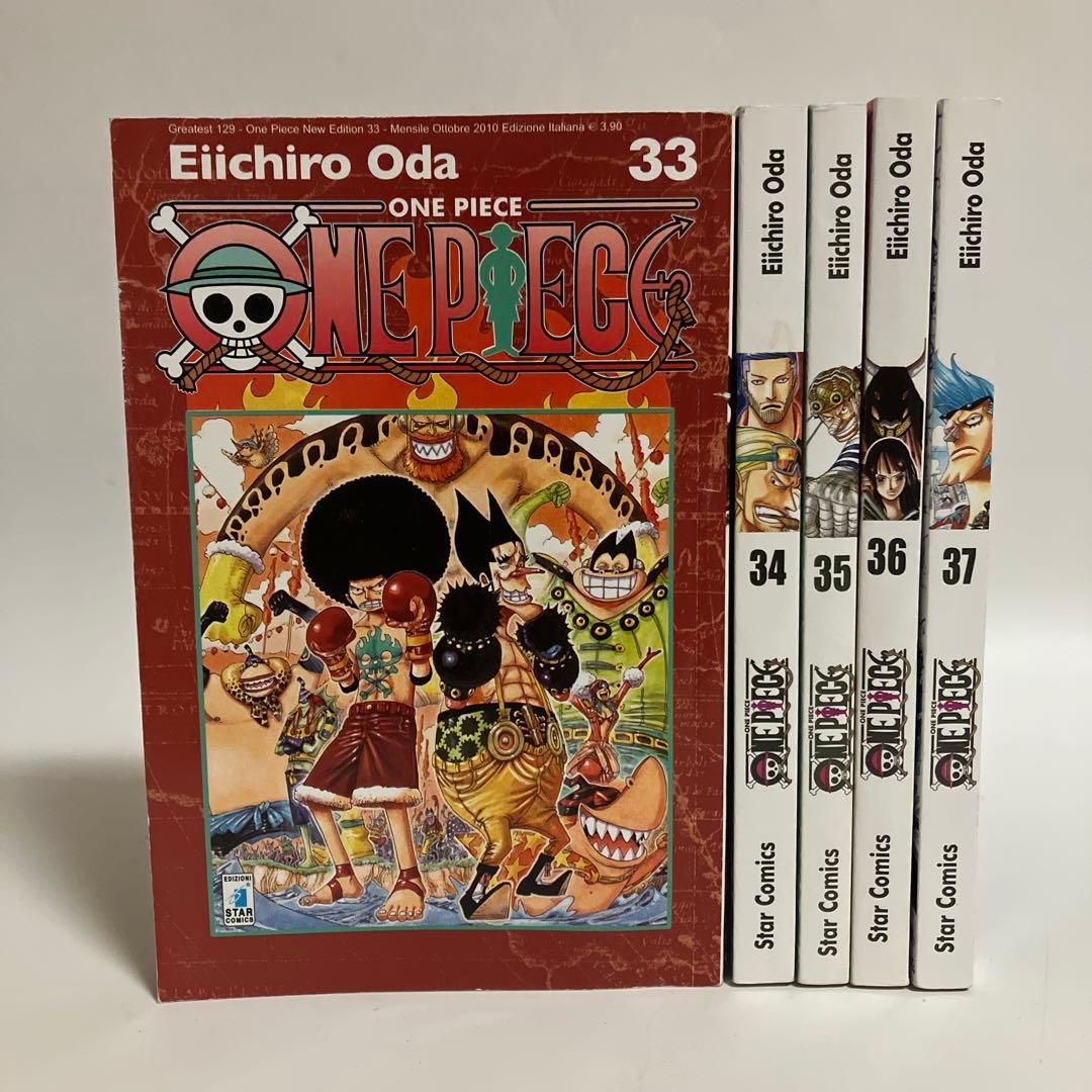 イタリア語版　ONE PIECE Vol.33〜Vol.37　尾田栄一郎 ONE PIECE 37 | 尾田 栄一郎 |本 | 通販 | Amazon