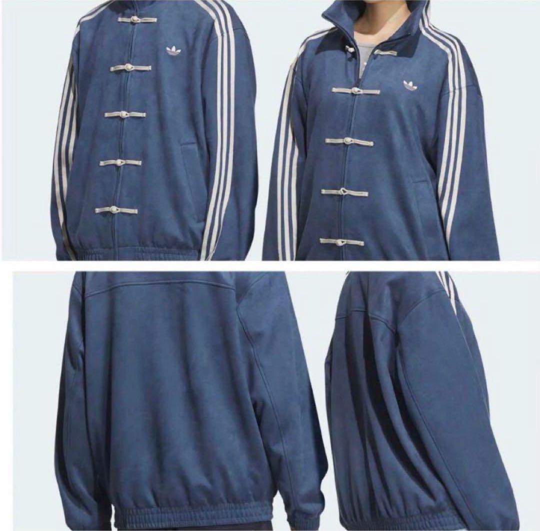 adidasアディダス 中国限定 蛇年トラックジャケット ネイビー Lサイズ