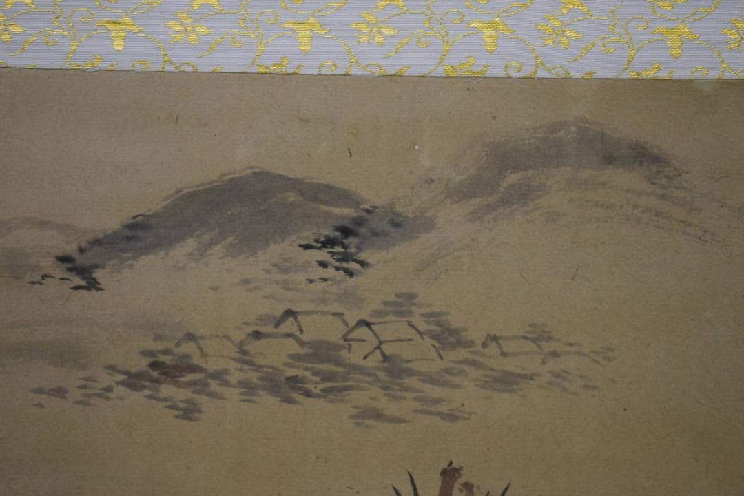 模写/伝/渡辺華山/雉子図/布袋屋掛軸HH-870 - メルカリ