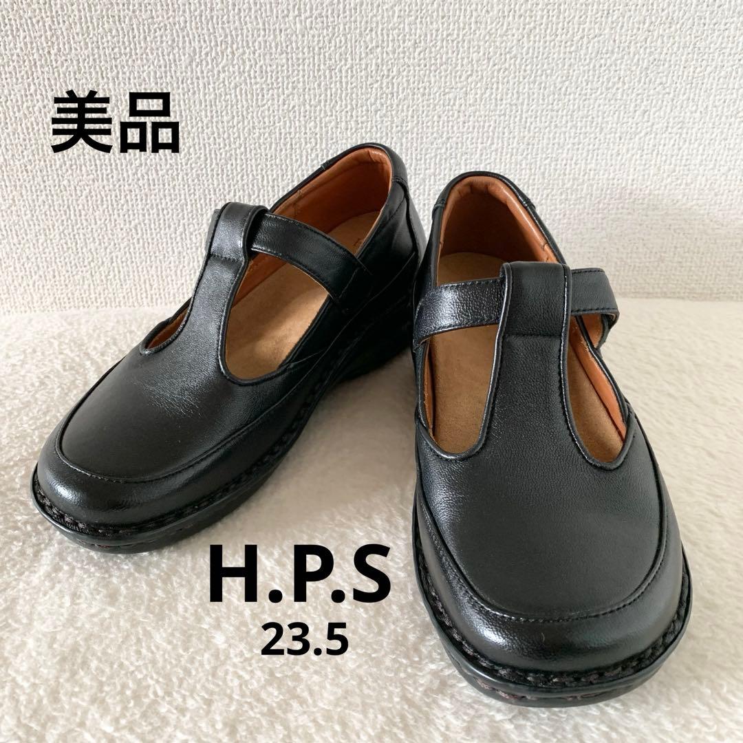 【美品】HPS コンフォート シューズ　ローファー　 Tストラップ　シープスキン Tストラップローファー | CPCM(シーピーシーエム)レディース | PAL