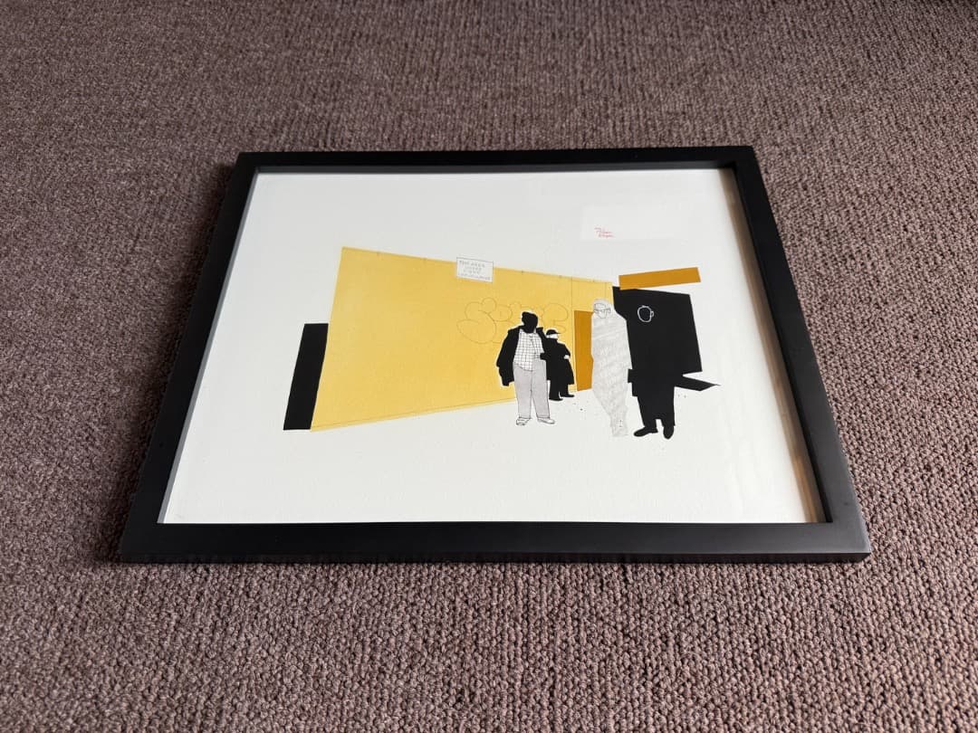 絵画 Evan Hecox \"Untitled\" Original Painting