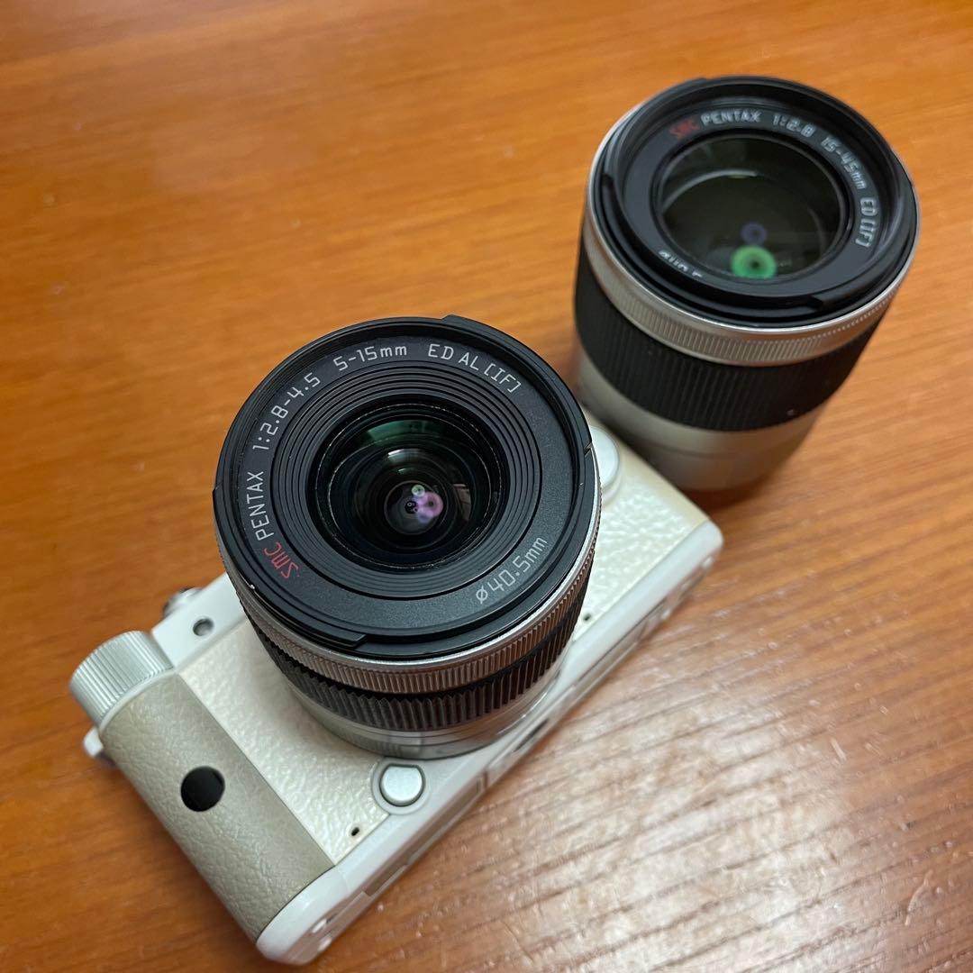 ペンタックス Q PENTAX Q ダブルズームレンズキット WHITE