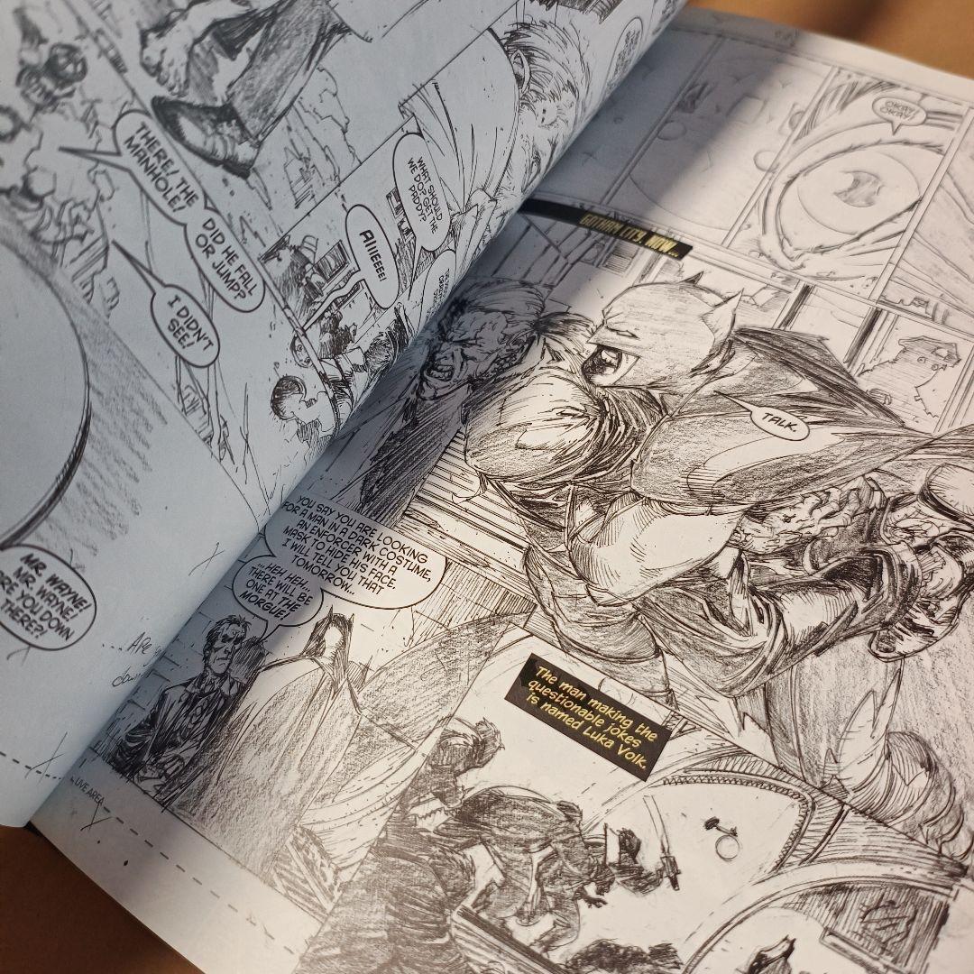 希少本 バットマン UNWRAPPED ハードカバー 漫画家を目指す方に