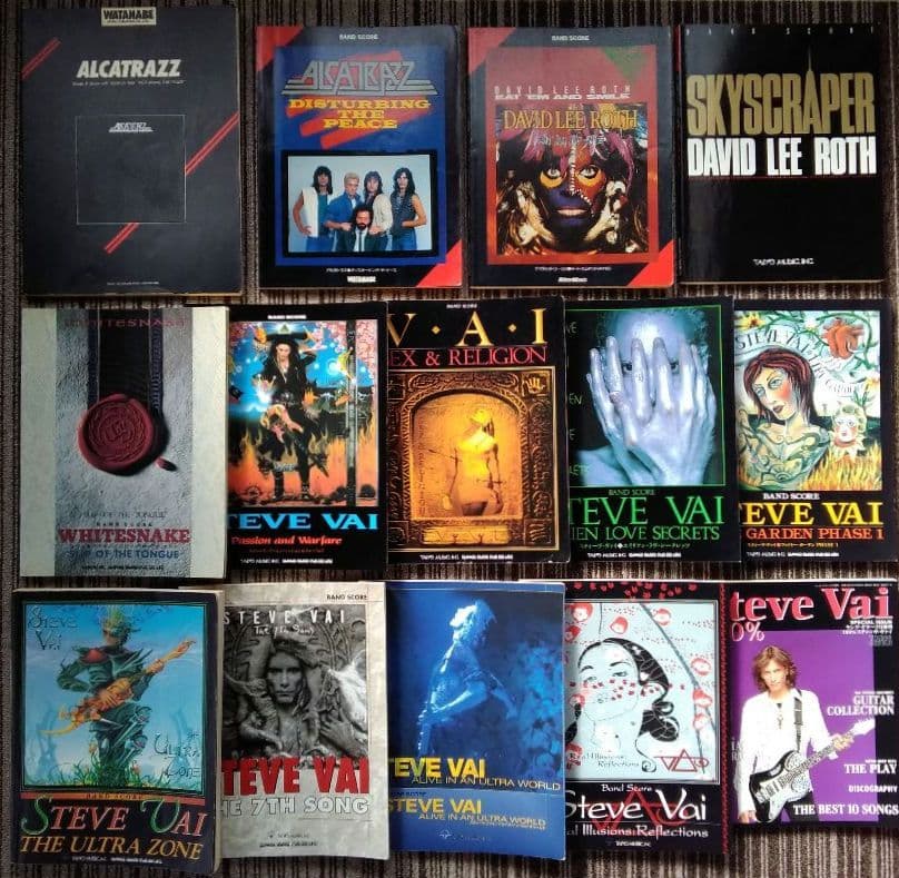 スティーヴヴァイ 楽譜 アルカトラス スコア ホワイトスネイク VAI スティーヴヴァイ 楽譜 アルカトラス スコア ホワイトスネイク VAI