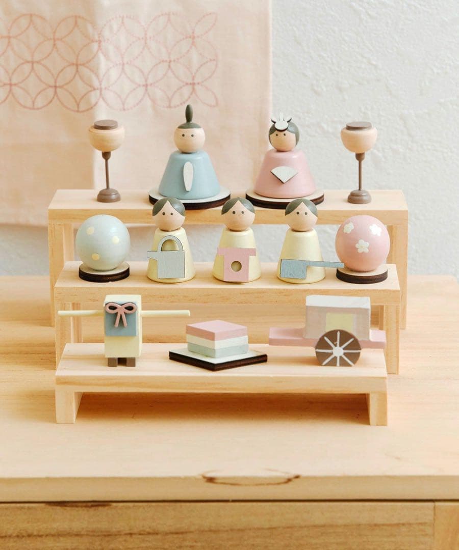 salut(サリュ) 収納できる雛人形セット/ひなまつり - メルカリ