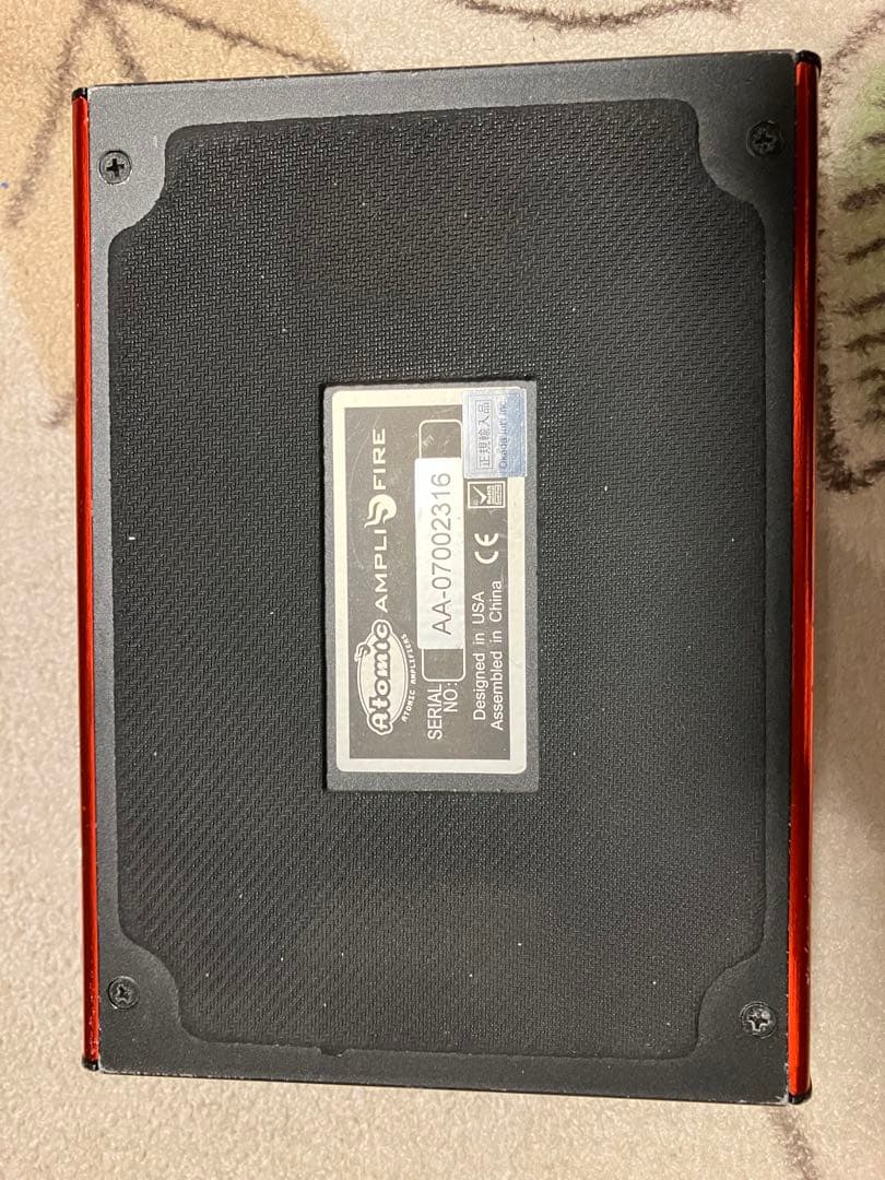 説明必読】Atomic AMPLIFIRE ギターエフェクター【ジャンク】