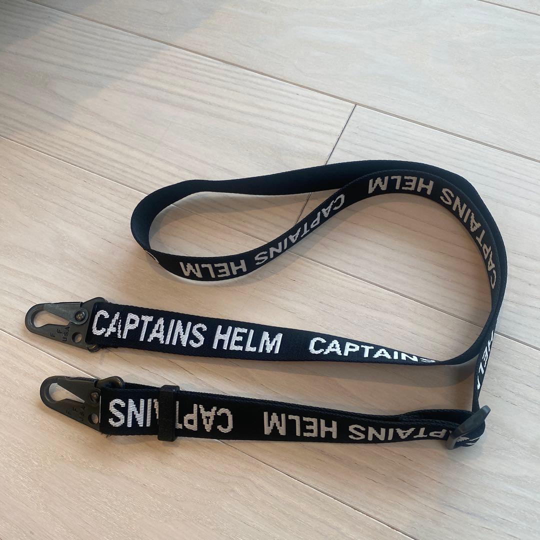 キャプテンズヘルム ショルダーストラップ ブラック スマ