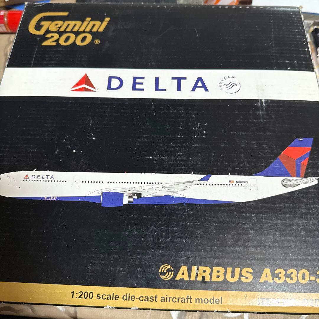 航空機・ヘリコプター Gemini Airbus A330-300 Delta Airlines G2DAL1119 GEMINI 200 Delta Air Lines / デルタ航空 A330-300 N829NW