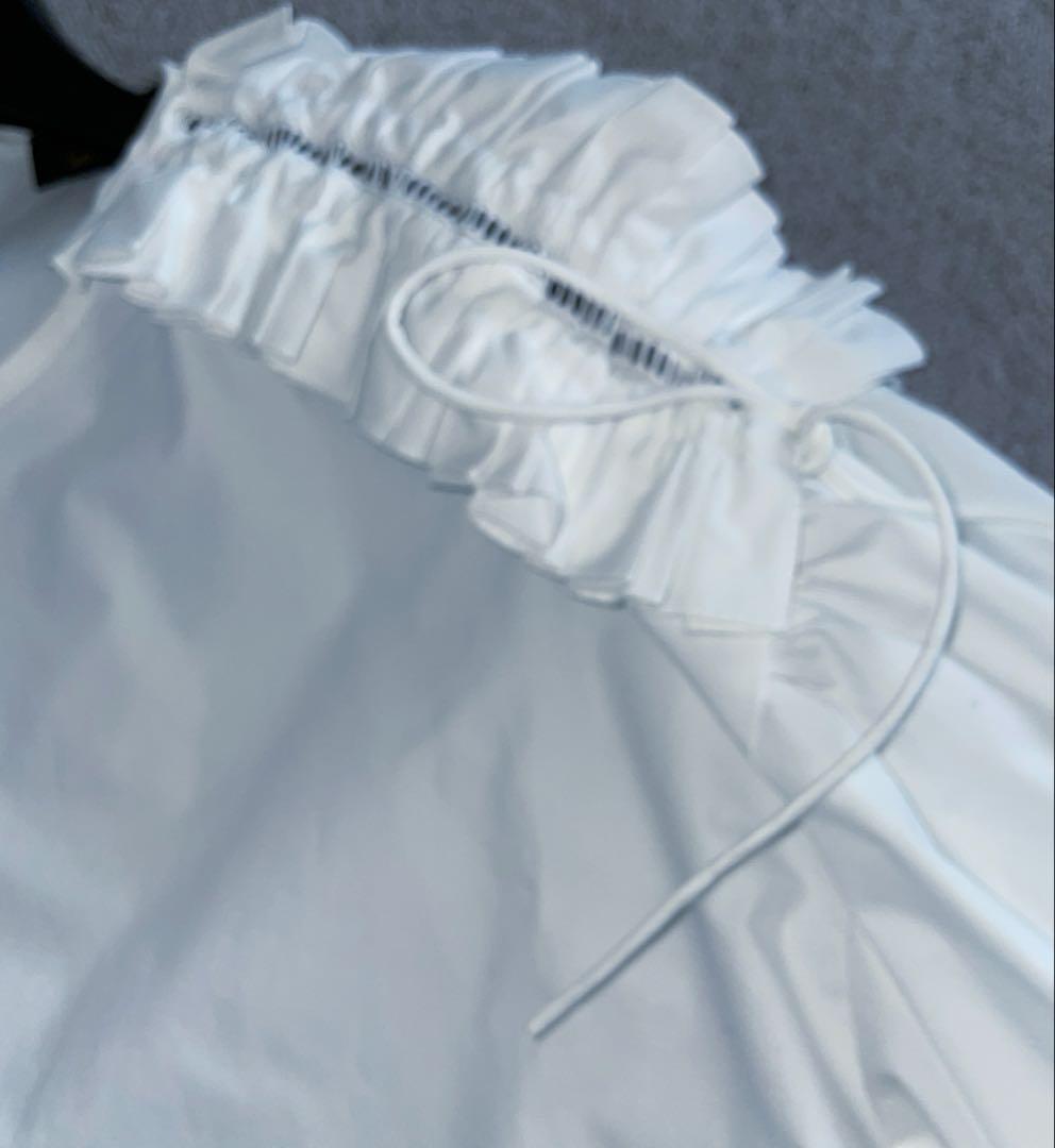 祝日限定値下げ drawer ブラウス 36 バルーンスリーブ - メルカリ