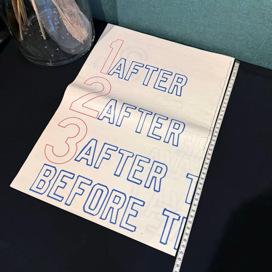 1998年発行美品LawrenceWeinerアート新聞ポスターAgnès b. - アート