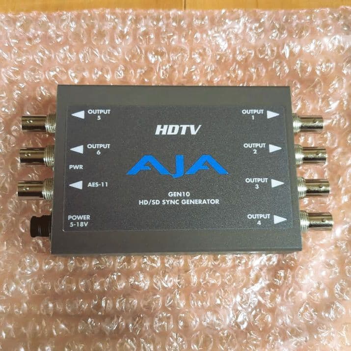 【未使用】放送・業務用/AJA/GBM10 HD/SDシンクジェネレーター AJA Video Systems ( エージェーエー・ビデオ・システムズ ) GEN10