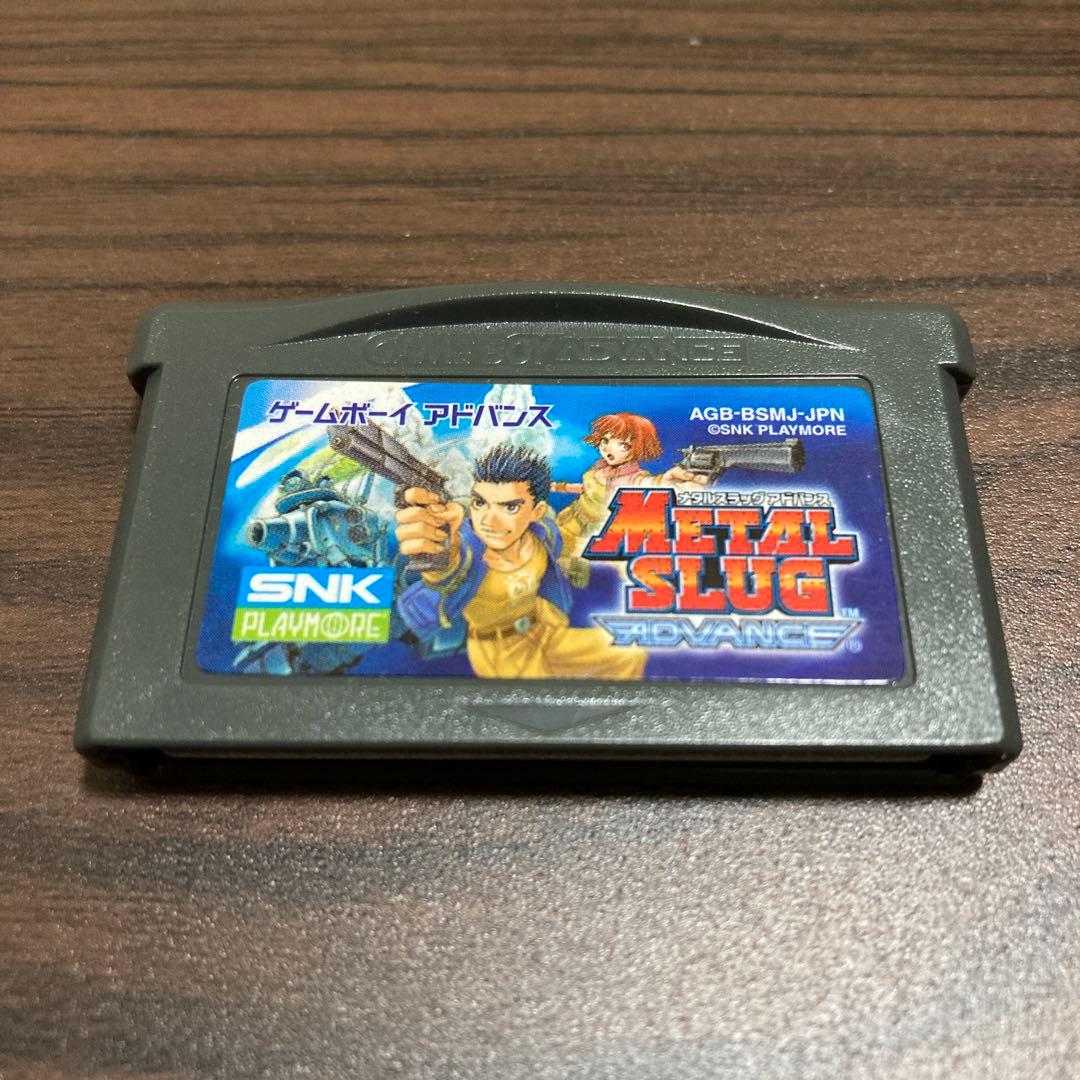 ゲームボーイアドバンス メタルスラッグアドバンス GBA ソフトメタル