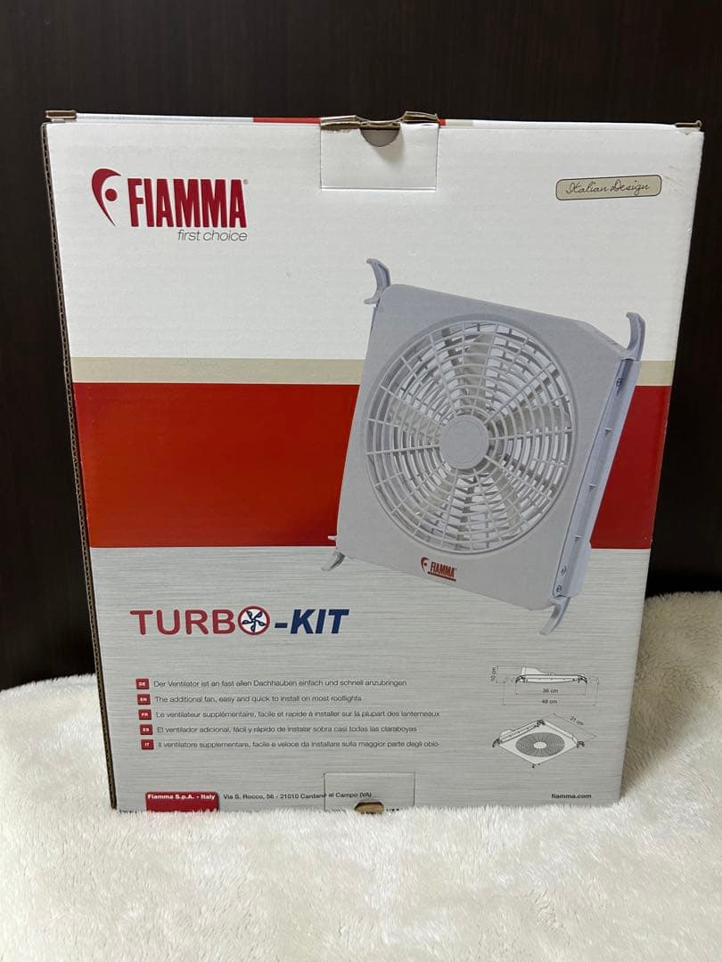 FIAMMA TURBO-KIT 換気用ファン 未開封 FIAMMA TURBO-KIT フィアマ ターボキット 車用換気扇ハイエース - メルカリ