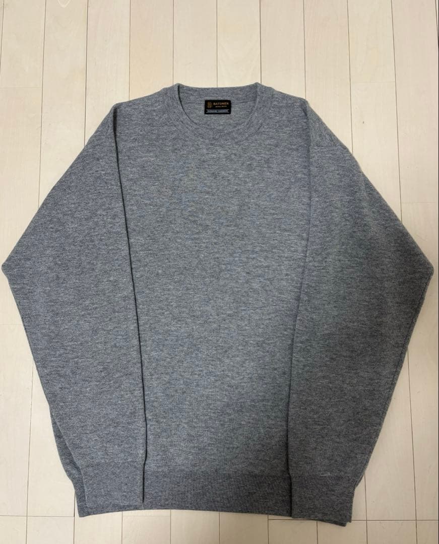 BATONER 25AW SUNSHINE CASHMERE CREW NECK - メルカリ