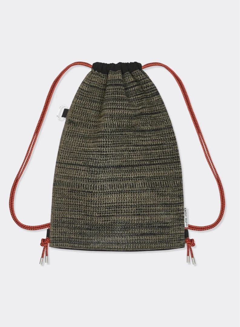 KNITLY ネットロープ ニット バックパック　バッグ MUSINSA公式 | KNITLY ネットロープニットバックパック_ライトグレー