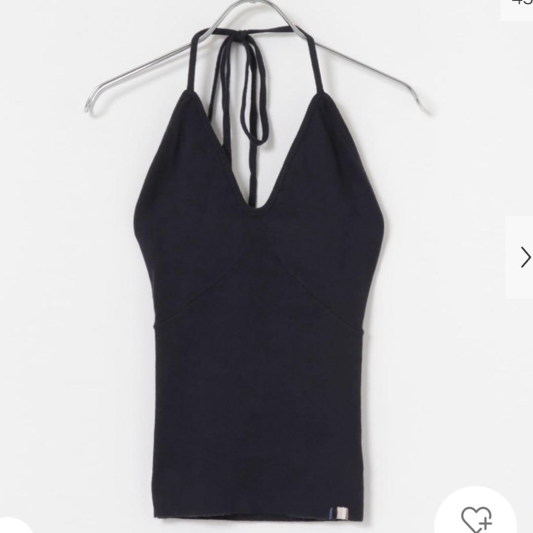 エクストリームカシミア　ニットキャミソール Whim Gazette(ウィム ガゼット)の【extreme cashmere】カシミヤニット