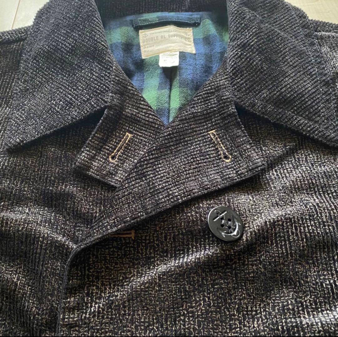 RRL ダブルアールエル コーデュロイ ピーコート ビィンテージ加工 USA
