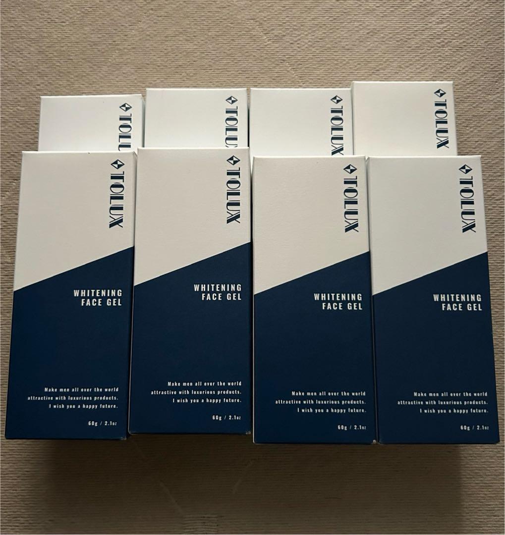 TOLUX オールインワン 薬用ホワイトニングフェイスジェル 8個セット 試してみた】TOLUX TOLUX 薬用ホワイトニングフェイスジェルの効果・肌