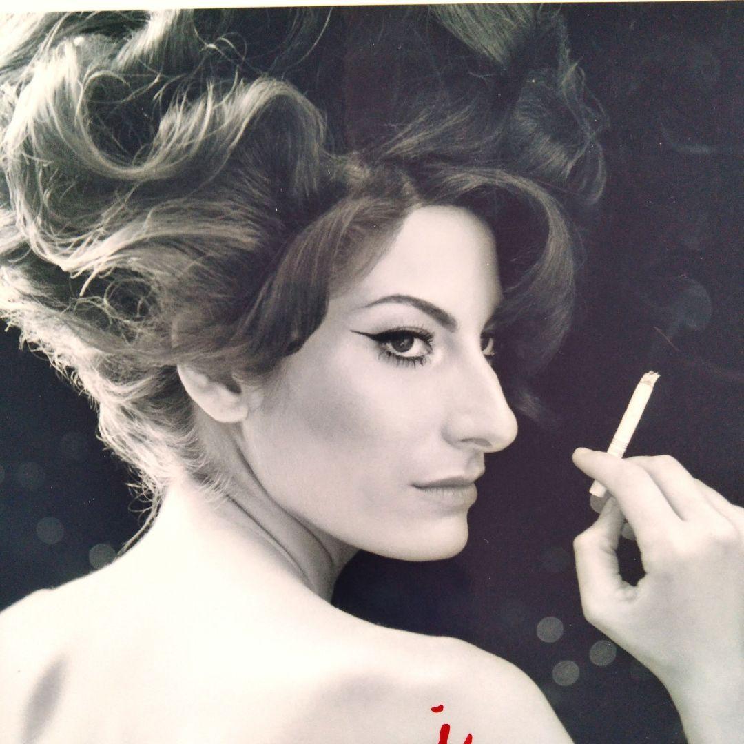 アヌーク・エーメ直筆サイン入り超大型写真…男と女…Anouk Aimée CD