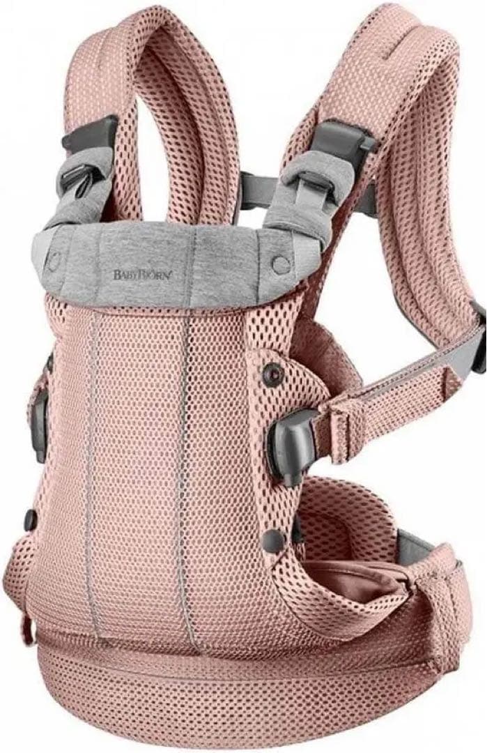 BabyBjörn ハーモニー 抱っこひも ピンク メッシュ BABYBJORN（ベビービョルン） 抱っこ紐 ハーモニー ダスティピンク