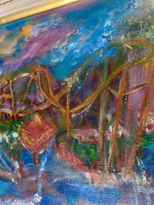 435❣️ シーサイド パーク 油絵 | Japonya'daki Mercari'den