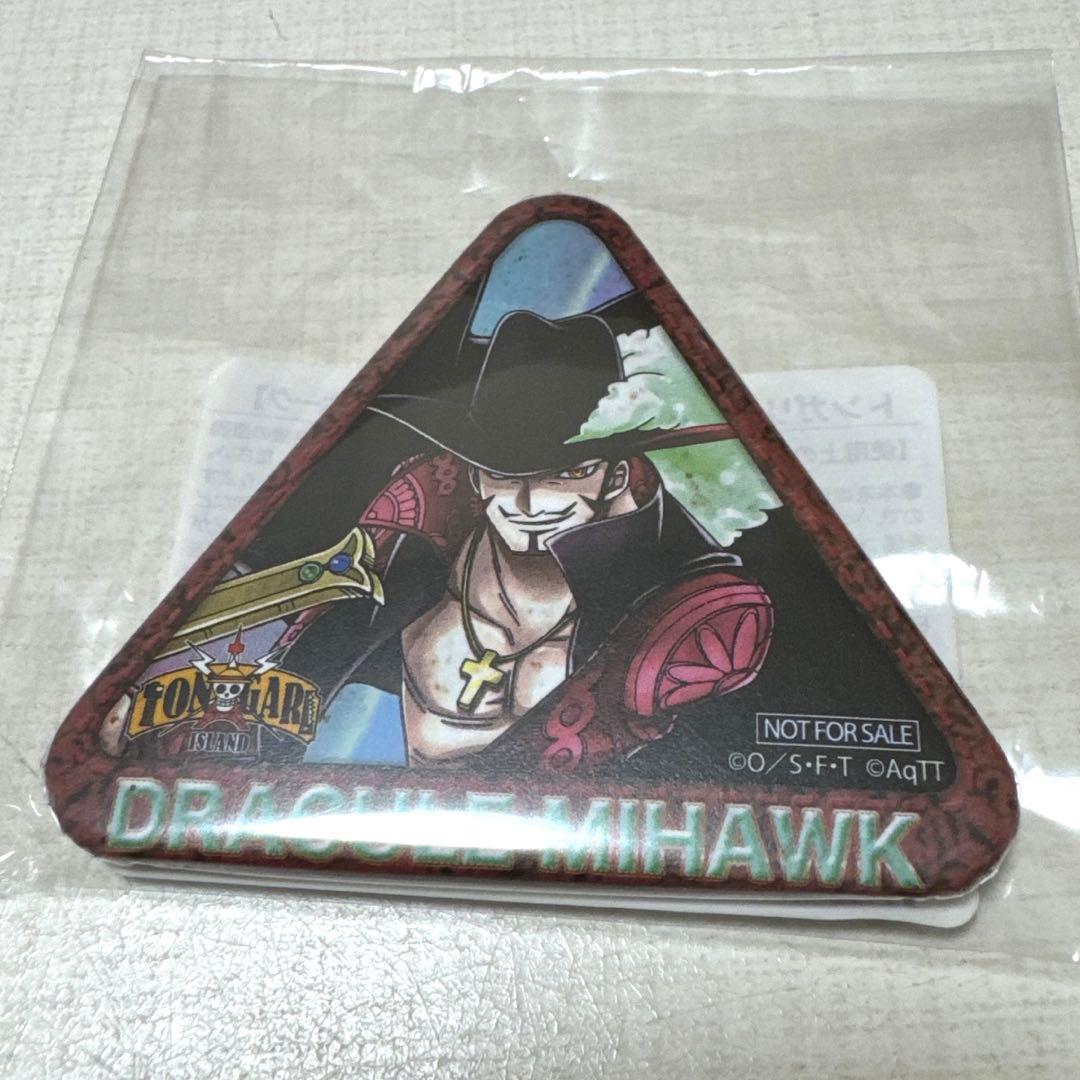 ワンピースタワー限定 トンガリ缶バッジ ジュラキュール・ミホーク