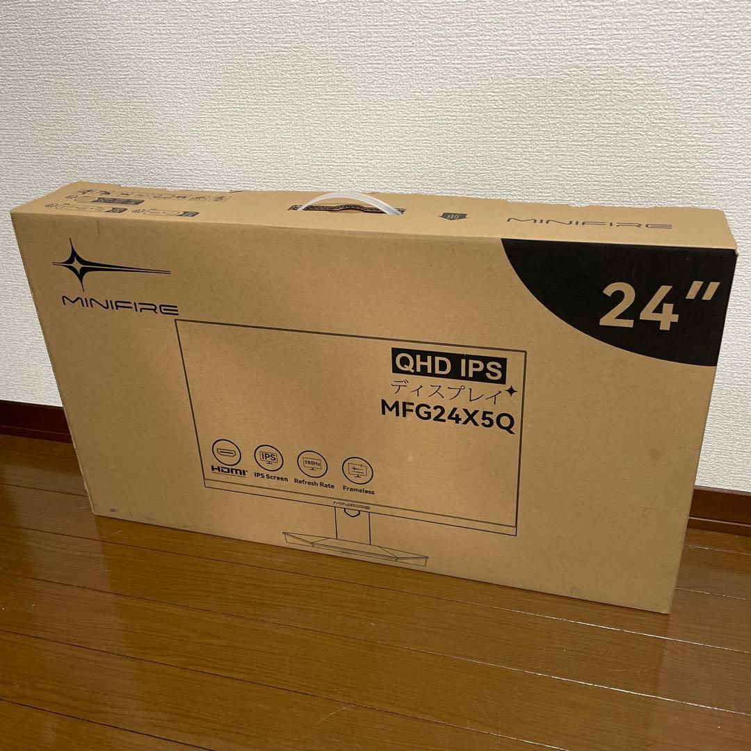 MINIFIRE 24インチ QHD IPSディスプレイ MFG24X5Q 本体 MFG24X5Q