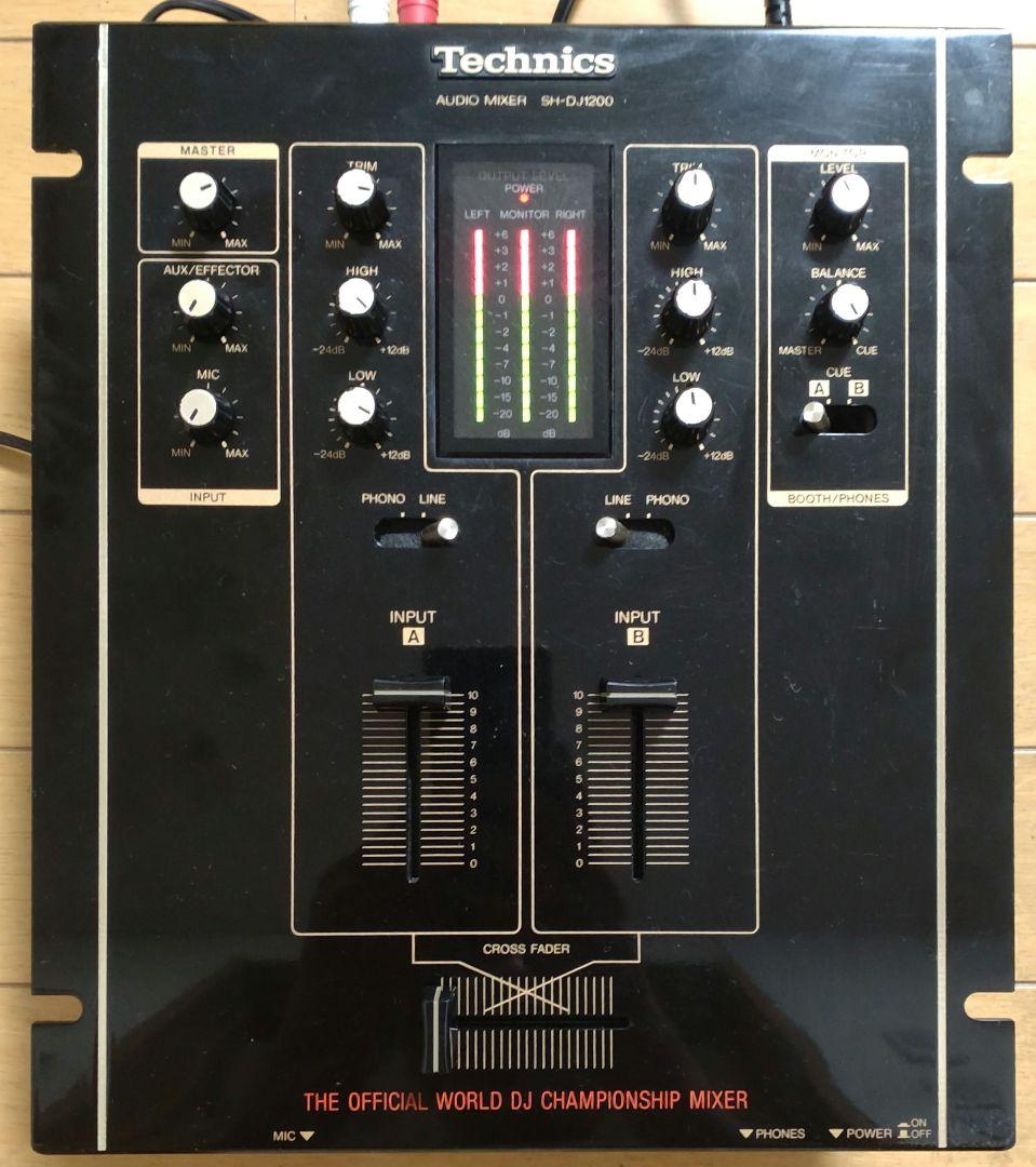 Technics SH-DJ1200 動作確認済み　送料込み Technics SH-DJ1200 DJ Mixer Pro Music Equipment Very Good | eBay