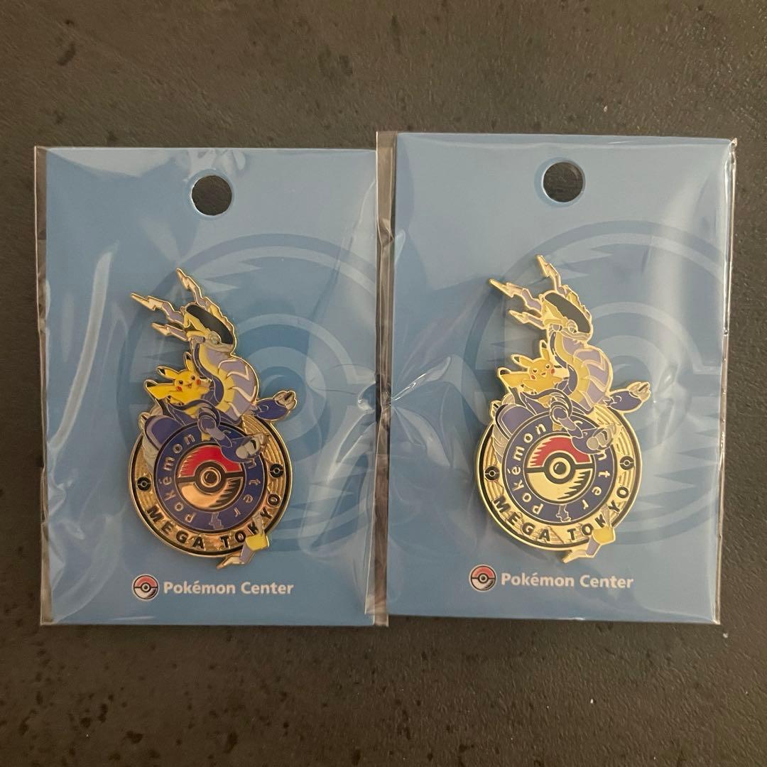 ポケモンセンター ピンバッジ ミライドン ピカチュウ メガトーキョー