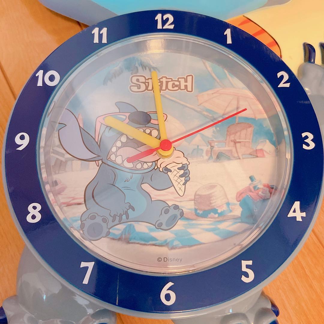 壁掛け時計 キャラクター ディズニー スティッチ - メルカリ