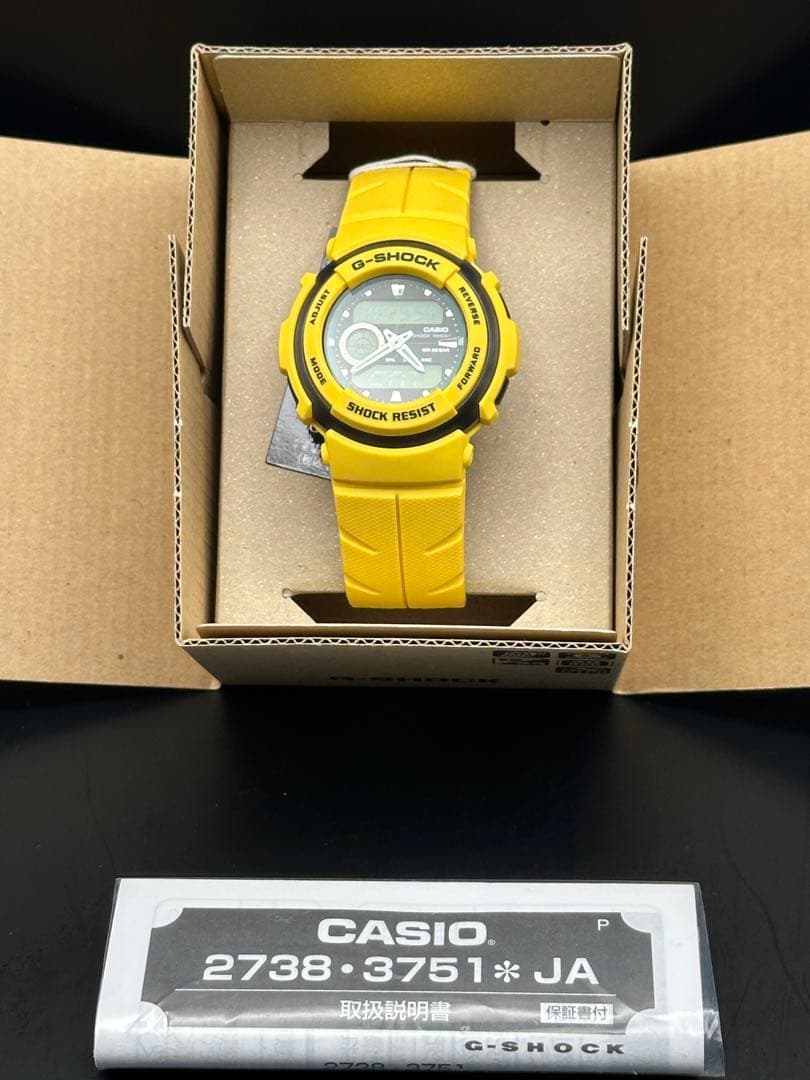 CASIO G-302-9AJF 黄反転液晶 クレイジーイエロー 新品 - メルカリ