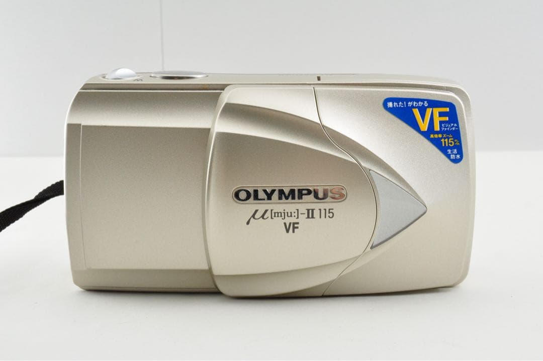 美品　OLYMPUS μ-ii mju 115 VF ミュー フィルムカメラ OLYMPUS μ Ⅱ 115 VF / オリンパス | boromeez camera ◎ ボロミーズ