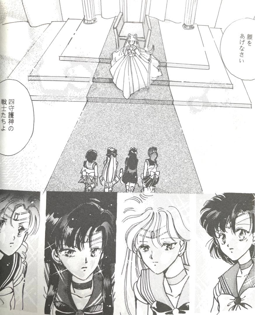 セーラームーン同人誌　前世　セーラー戦士　四天王
