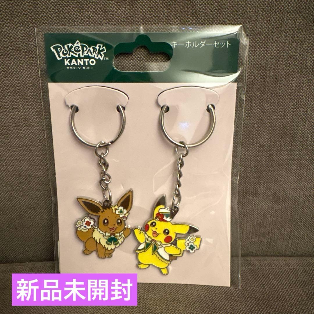 新品未開封】ポケパークカントー 限定 キーホルダー イーブイ