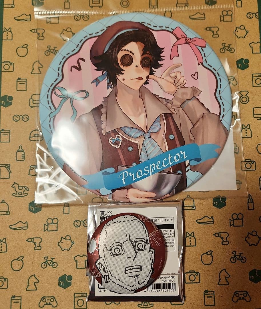 第五人格 IdentityV デカンバッジ 探鉱者 ノートン 缶バッジ - メルカリ