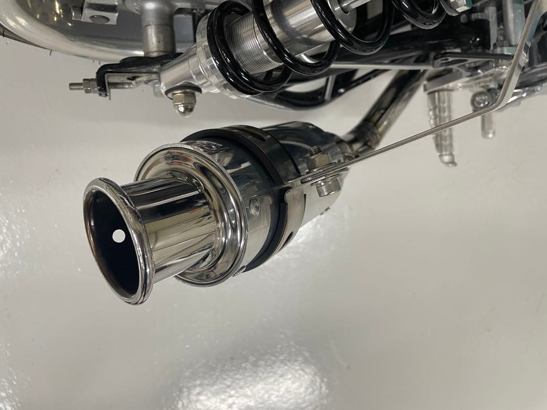 モンキー オーバーレーシング用 ワンオフエキパイ 車高短用 ダックス