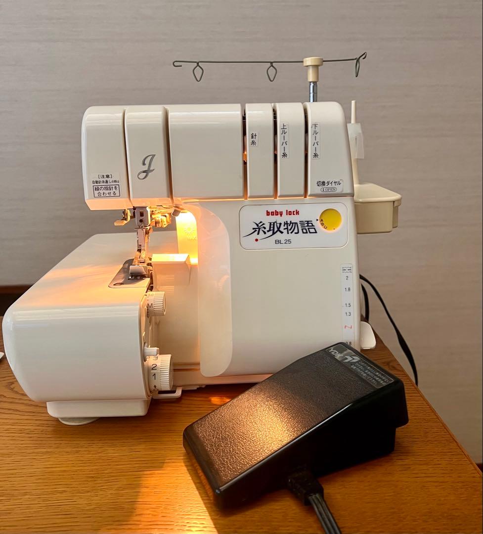 ☆*☆様 baby lock 糸取物語 ロックミシン BL-25 ジャンク品 - メルカリ