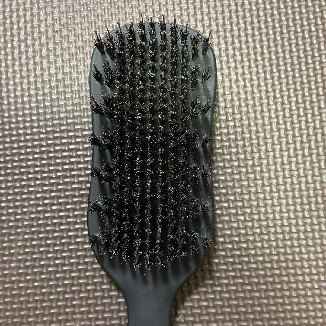 中古】ストレーニア ブラックヘアブラシ 癖毛 がっちりマンデー