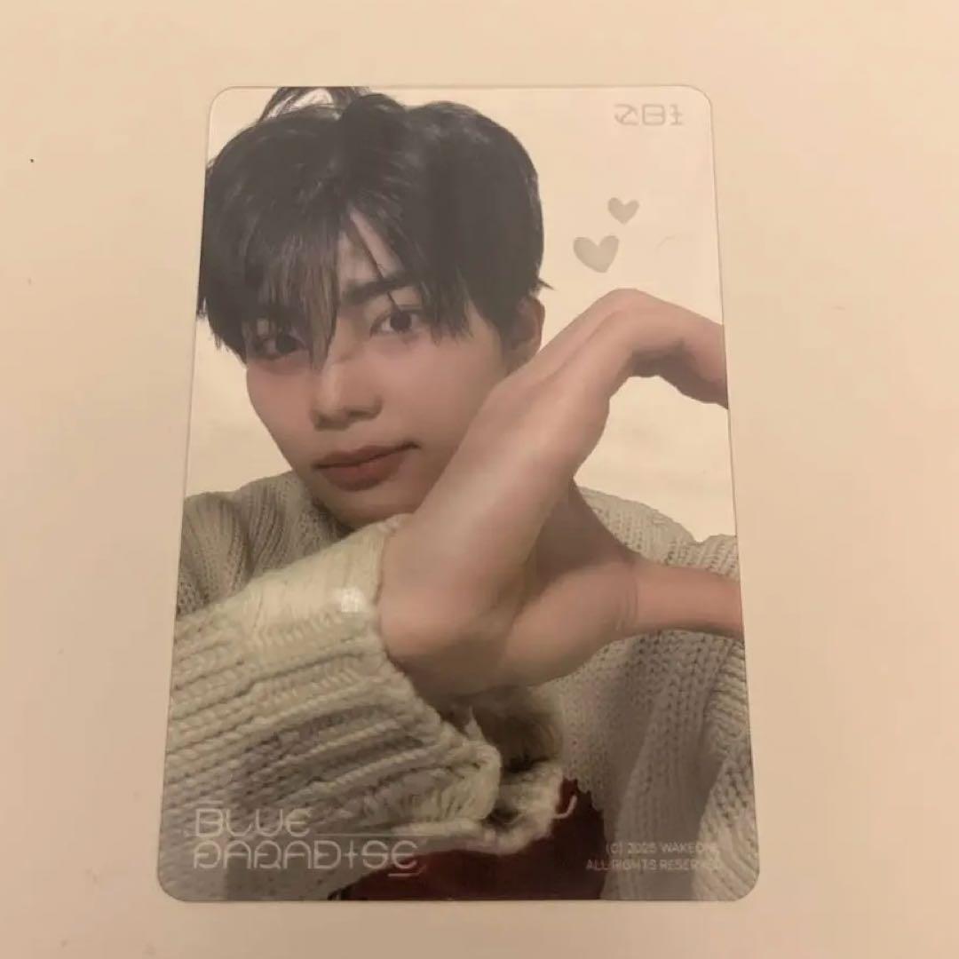 ZB1 ゴヌク 韓国 ポップアップ イベント 当選品 ランダム クリア トレカ ZB1 ゼベワン ポップアップ オフライン限定 MD購入特典 トレカ ゴヌク