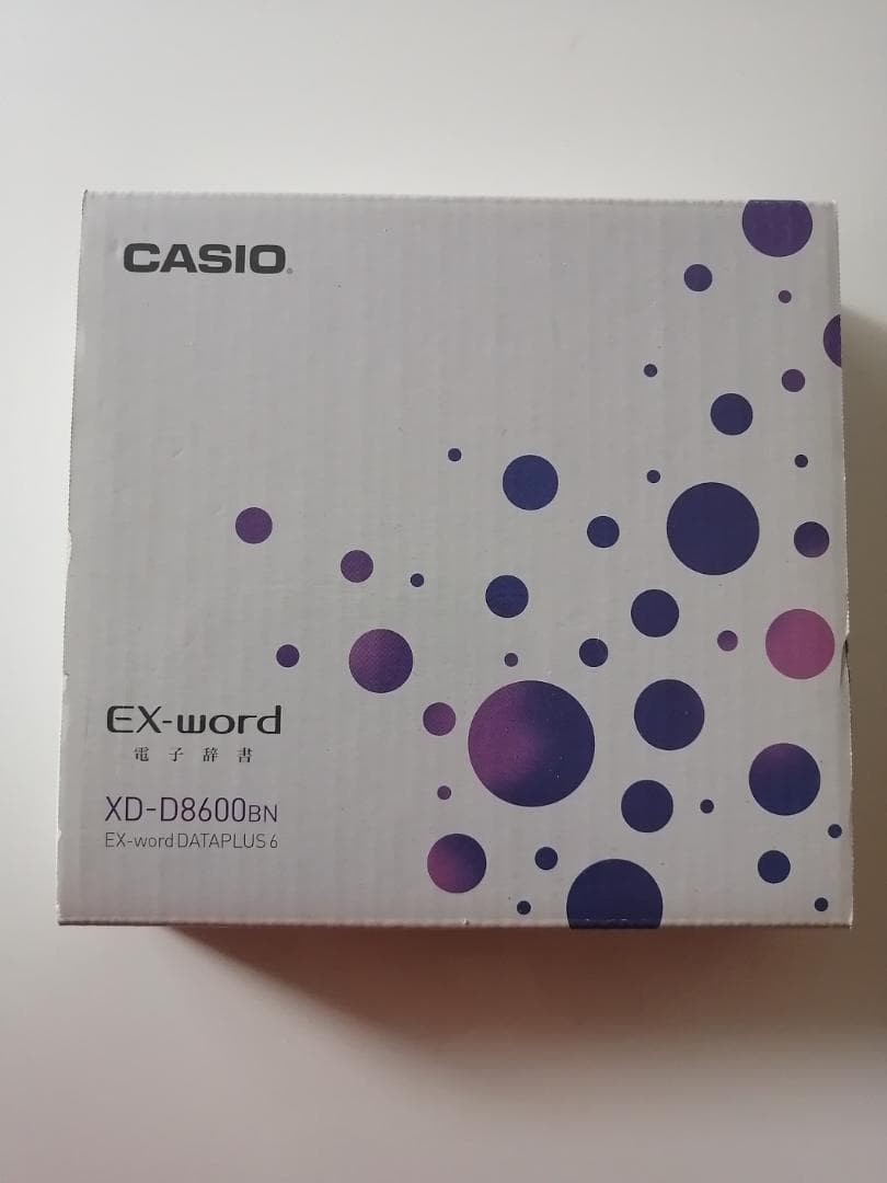 電子辞書 Casio カシオ XD-D8600BN XD-D8600 - 生活・ビジネス - 電子辞書 - CASIO