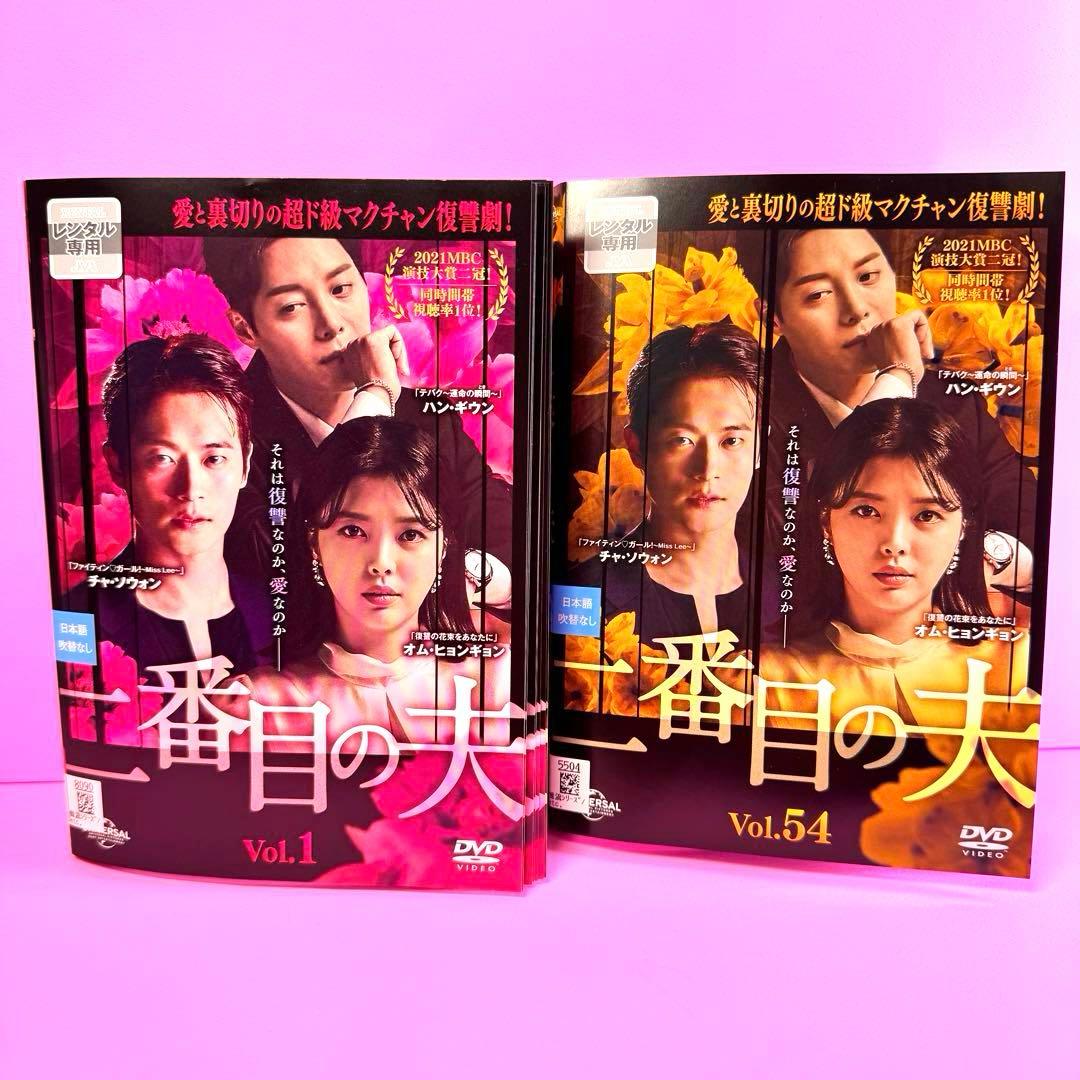 二番目の夫 DVD 全54巻 全巻セット オム・ヒョンギョン チャ・ソウォン