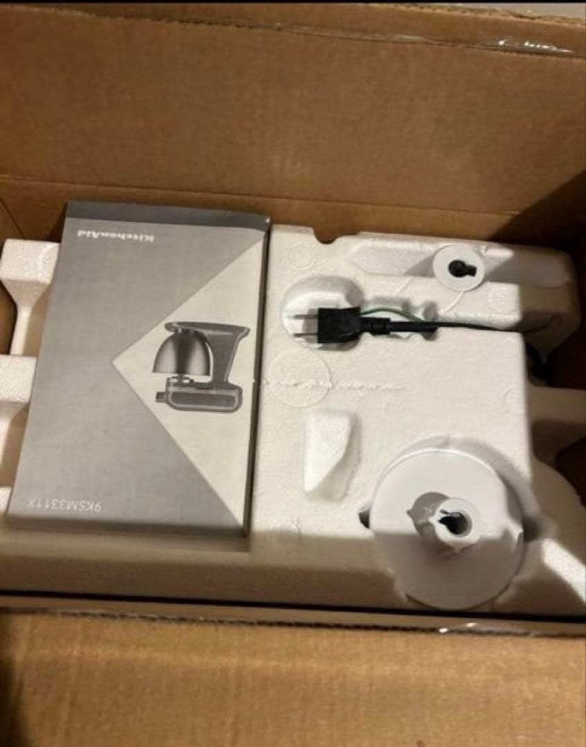 ✨未使用✨キッチンエイドスタンドミキサー 9KSM3311X 保証書付き